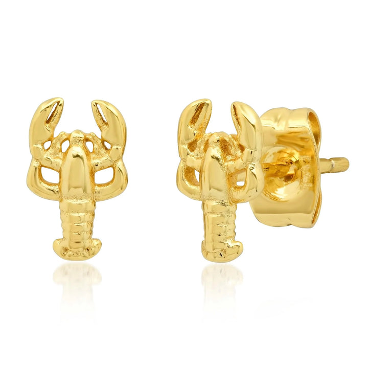 TAI JEWELRY Gold Lobster Earrings