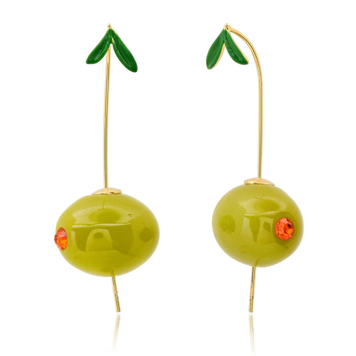 TAI JEWELRY Olive Drop Earrings