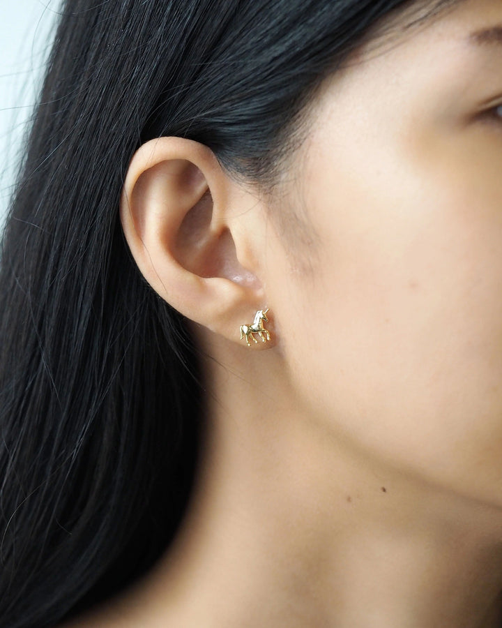 TAI JEWELRY Unicorn Studs